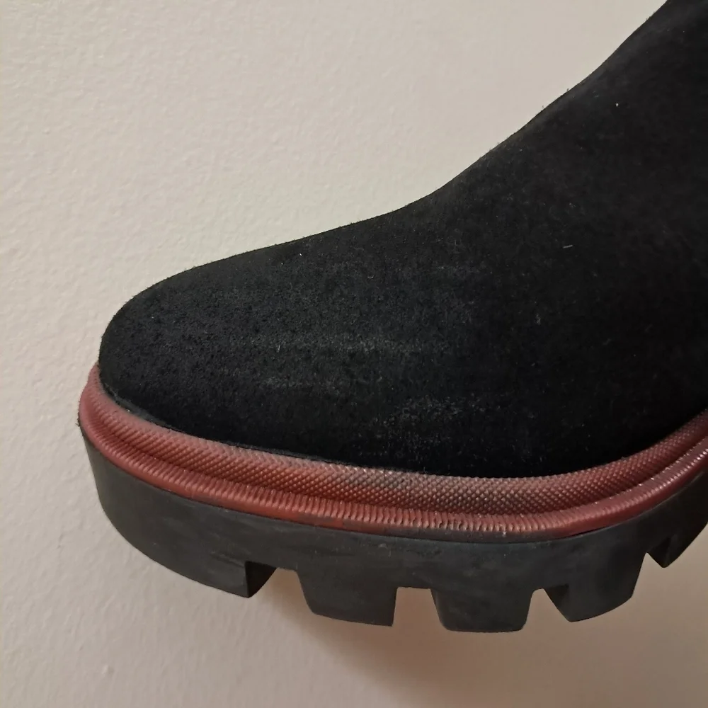 Antonio de Faria Black Suede Chelsea Boots – EU 39 / US 8 – Portugal Made - Picture 2 of 16